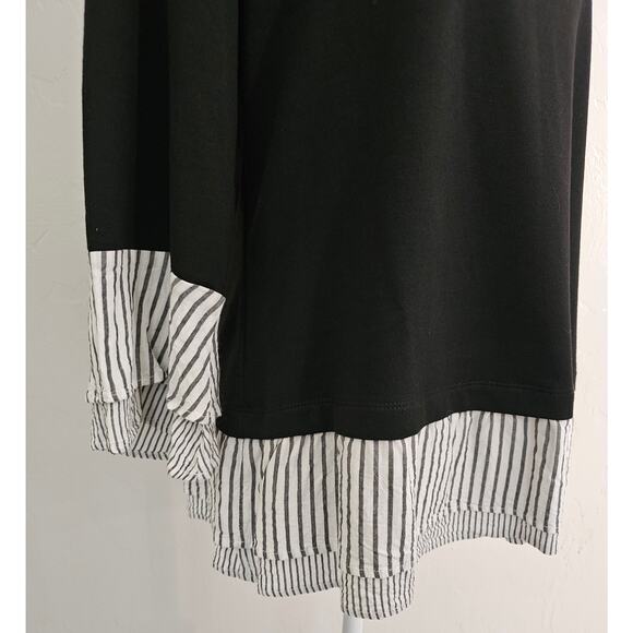 Apt. 9 Black Layered Look Top - Picture 5 of 6